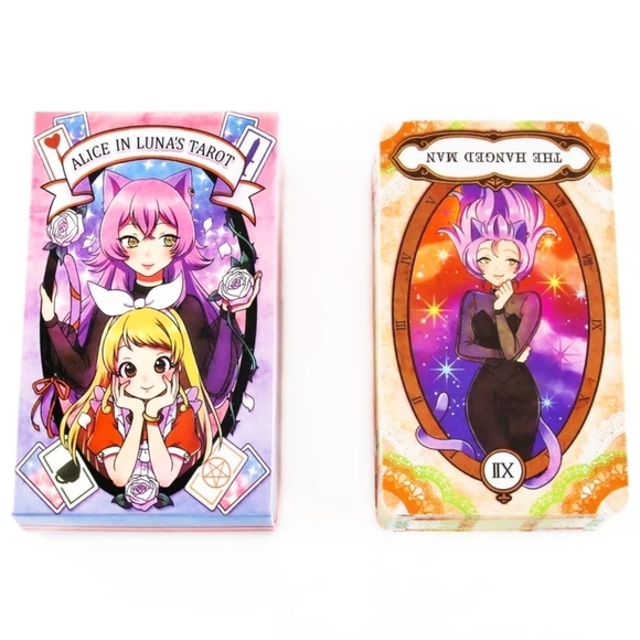 Alice in Luna’s Tarot Deck | Bright Anime Design Divination Tool NWT - Picture 2 of 9